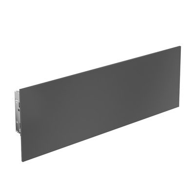 AvanTech YOU Internal front panel for Inlay drawer side profile, height 187 mm x NL 300 mm anthracite