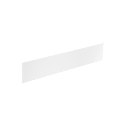 AvanTech YOU Internal front panel, profile for cutting to length, System height 101, white, For drawer side profile with Illumination