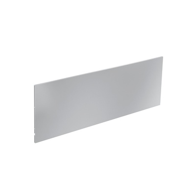 AvanTech YOU Internal front panel, profile for cutting to length, System height 187, silver, For drawer side profile with Illumination