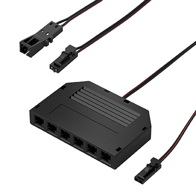 LED M1 6-way distributor, 2000 mm