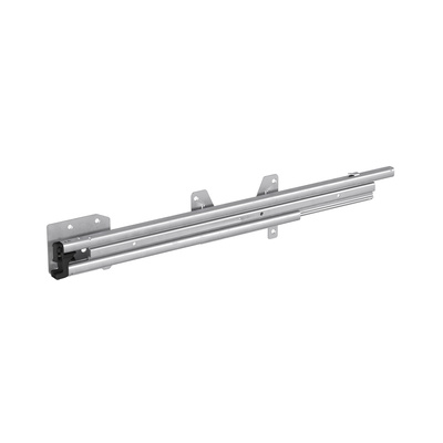 Auszugsführungen Quadro Duplex 45 für griffloses Blendendesign, Silent System kompatibel, Push to open kompatibel, EB 292 mm / 392 mm, 555 mm, links
