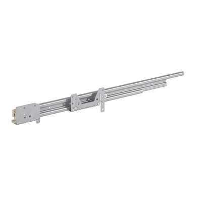 Auszugsführungen Quadro Duplex 45 für griffloses Blendendesign, Push to open Silent kompatibel, Silent System kompatibel, EB 292 mm / 392 mm, 755 mm, rechts
