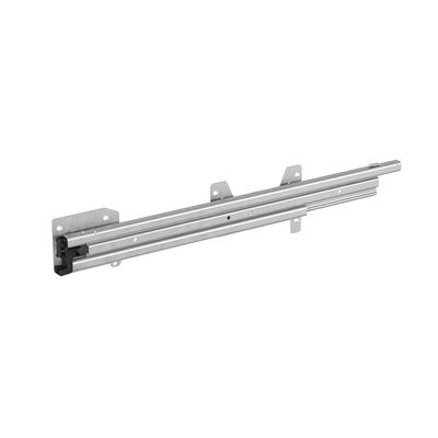 Quadro Duplex 45 drawer runner, Compatibel with Silent System, Compatible with Push to open, EB 280 mm / 380 mm, 530 mm, left