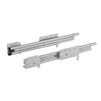 Quadro Duplex 45 drawer runner, Compatibel with Silent System, Compatible with Push to open, EB 292 mm / 392 mm, 530 mm, left and right
