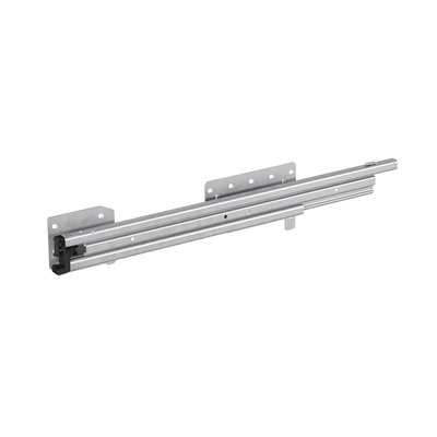 Quadro Duplex 45 drawer runner, Compatibel with Silent System, Compatible with Push to open, EB 292 mm / 392 mm, 530 mm, left