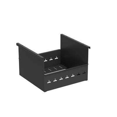 Card index box, 318 x 324 x 217, A4 crosswise, black