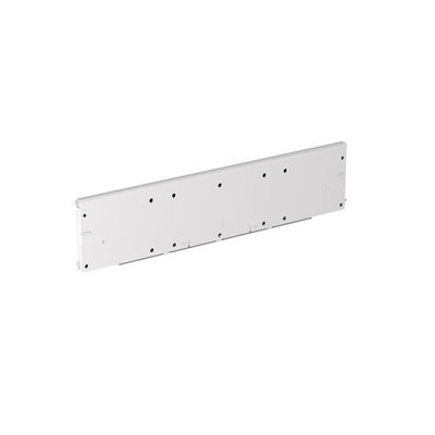 Cross partition, 325.5 mm, steel, aluminium look