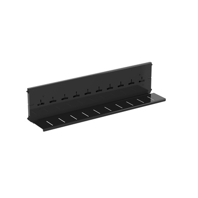 Card index ladder, 400 mm, black