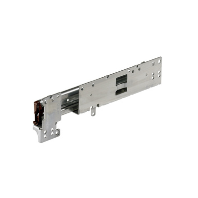 Quadro Duplex 60 drawer runner (pair), Compatibel with Silent System, Compatible with Push to open, dimension X = 13 mm, right