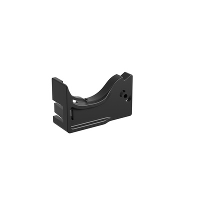 Encaje de tope, a la izquierda, para construcción por módulos, medida X = 13 mm