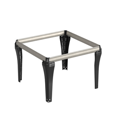 Slot in file cradle for desk pedestal, black, 350x244x350 mm