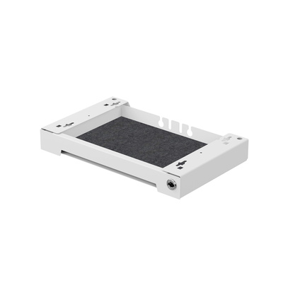 SmarTray staal 50 mm met cassette (grootverpakking), wit