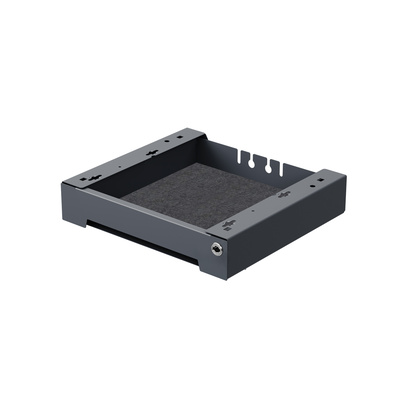 SmarTray ze stali, 75 mm, z kasetą (opakowanie zbiorcze), kolor antracytowy