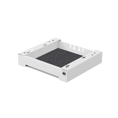Лоток SmarTray Steel в корпусе, H75 мм (промышленная упаковка), цвет белый