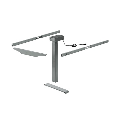 Change Top desk support Basic 90°, aluminium look