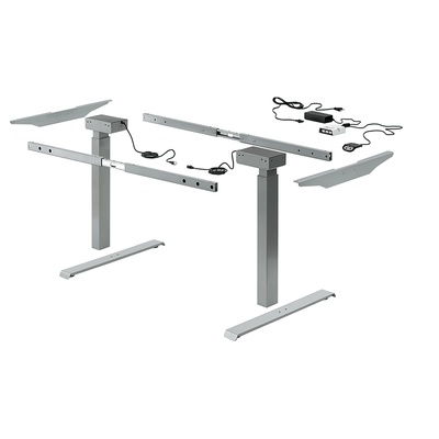Change Top desk support Basic, aluminium look