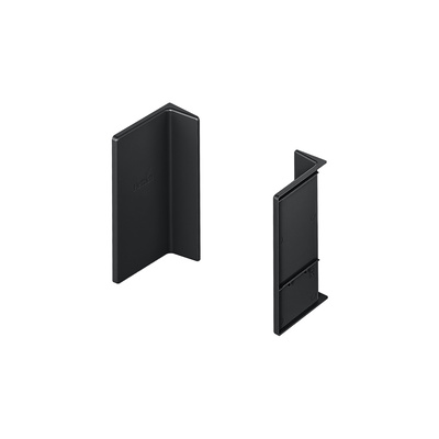 Tapas para SAH 500, tipo B, Izquierda + Derecha, Negro