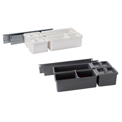 Zestaw YouBoxx, silver / white