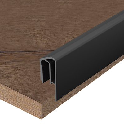 Fitting cover, matt black