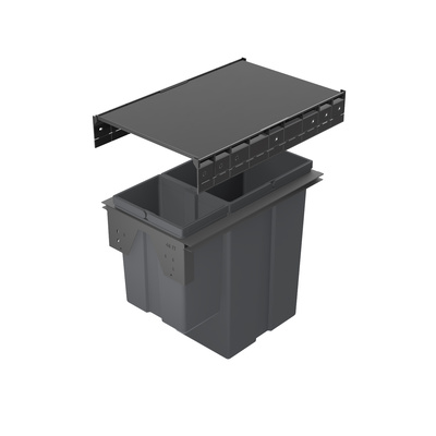 InnoTech Pull, all inclusive sets 400 x 470 mm, 29 l + 8 l, anthracite