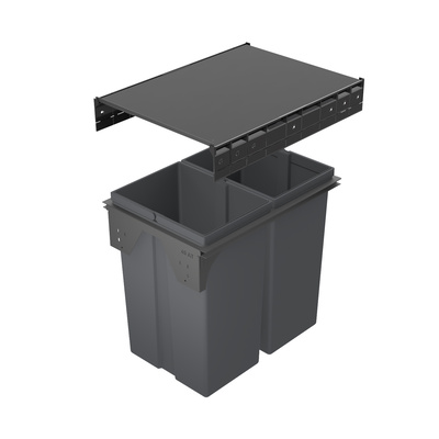 ArciTech Pull all-inclusive sets 450 x 500 mm, 29 l + 29 l, anthracite