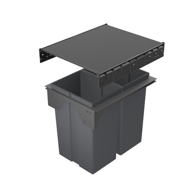 ArciTech Pull all-inclusive sets 500 x 500 mm, 29 l + 29 l, anthracite