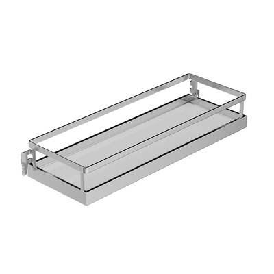 Arena STYLE non slip door mounted pull-out shelf Dispensa Duo III, 600 mm, chrome plated