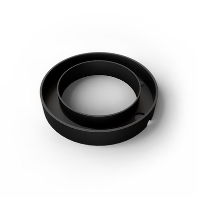 Surface housing CircleLite 78, black