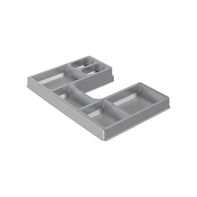 OrgaTray 510, silver