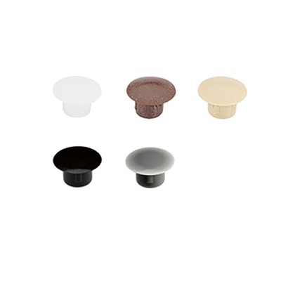 Cover cap, for 8 mm drilling diameter, white