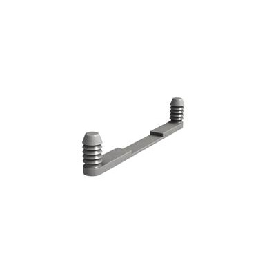 Lift off guard for wooden drawers with plug on installation, grey