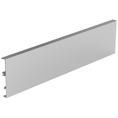 Aluminium rear panel ArciTech, 126 x 2000 mm, silver