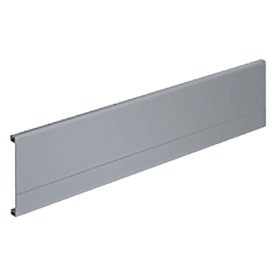 Aluminium front panel InnoTech Atira, 2000 mm / 70 mm, silver