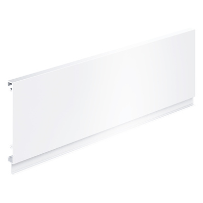 Aluminium rear panel InnoTech Atira / 200 / 144, white