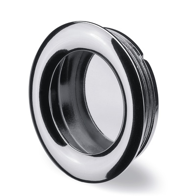 Uchwyt wpuszczany Borgoa, odległość wiercenia 0, H 11 mm, ø 41 mm, Chrom połysk