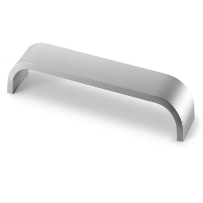 Poignée Catana, entraxe des perçages 192 mm, L 199 mm, L 35 mm, H 38 mm, Aluminium anodisé