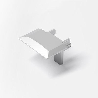 ChannelLine B end cap aluminium look