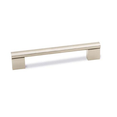 Bar handle Clivia, drill hole spacing 96 mm, L 108 mm, W 16 mm, H 36 mm, stainless steel look