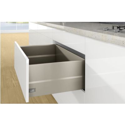 Pot-and-pan drawer set with TopSide ArciTech, 250/126 / 400 mm, champagne
