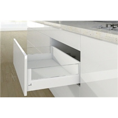 Pot-and-pan drawer set with DesignSide ArciTech, 186/ 94 / 270 mm, white, left and right