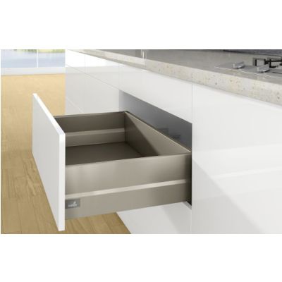 Pot-and-pan drawer set with TopSide ArciTech, 186/ 94 / 400 mm, champagne