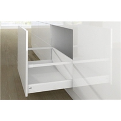 Pot-and-pan drawer set with lengthwise railing ArciTech, 282/ 94 / 270 mm, white, left and right
