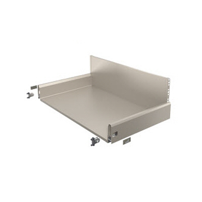 Pot-and-pan drawer set with lengthwise railing ArciTech, 282/126 / 400 mm, champagne