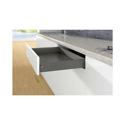 Drawer set ArciTech, 94 / 270 mm, anthracite, left and right
