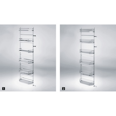 Door shelf 462 - 468 mm, 1700 6-tier, Arena STYLE