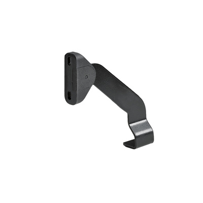 Soporte de frente ajustable, Acero, Negro, a la izquierda