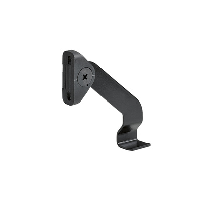 Adjustable front stay, steel, black, right