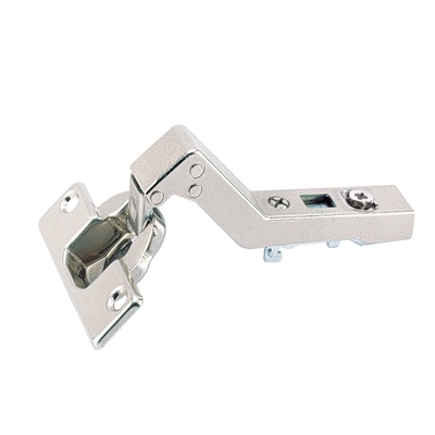 Intermat angle hinge W45, without self closing feature (Intermat 9966 W45), inset, Opening angle 95°, TB-drilling pattern 45 x 9.5 mm, for screwing on (-)