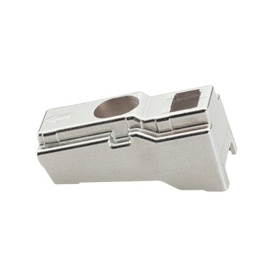 Angle adapter for cross mounting plates, 10°