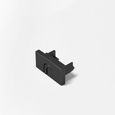 ChannelLine D end cap, black